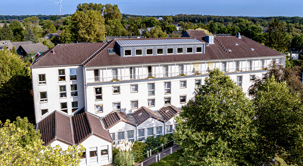 Außenansicht Gebäude 3 von dem Altenheim St. Johannes in Recklinghausen Suderwich