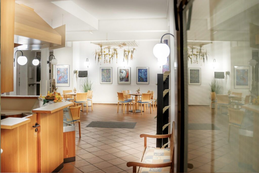 Cafeteria in dem Altenheim St. Johannes in Recklinghausen Suderwich